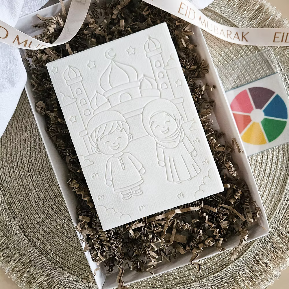 60 - Tableau PYO - Tampon acrylique + Emporte pièce