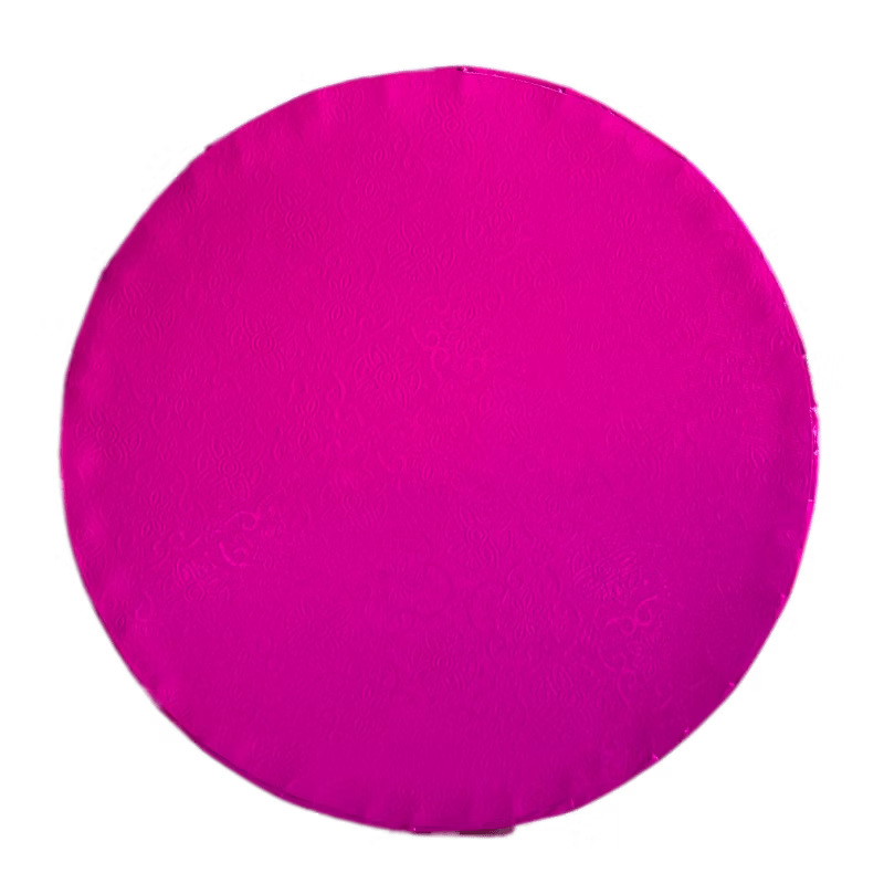 Cake drum fuchsia épaisseur 12 mm