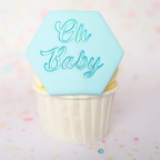 Set d'écriture Cupcake - Majus, minuscules, chiffres et symboles  - Sweetstamp