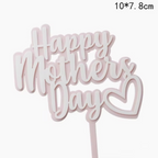 Topper Happy mothers day acrylique