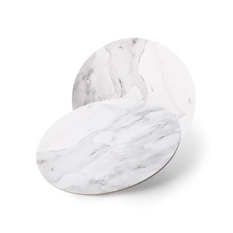 Semelle ronde marbre de 3 mm d'épaisseur - taille aux choix