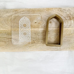 Tampon embosser + emporte-pièce à motif 3D Oriental Window 2   - CCF