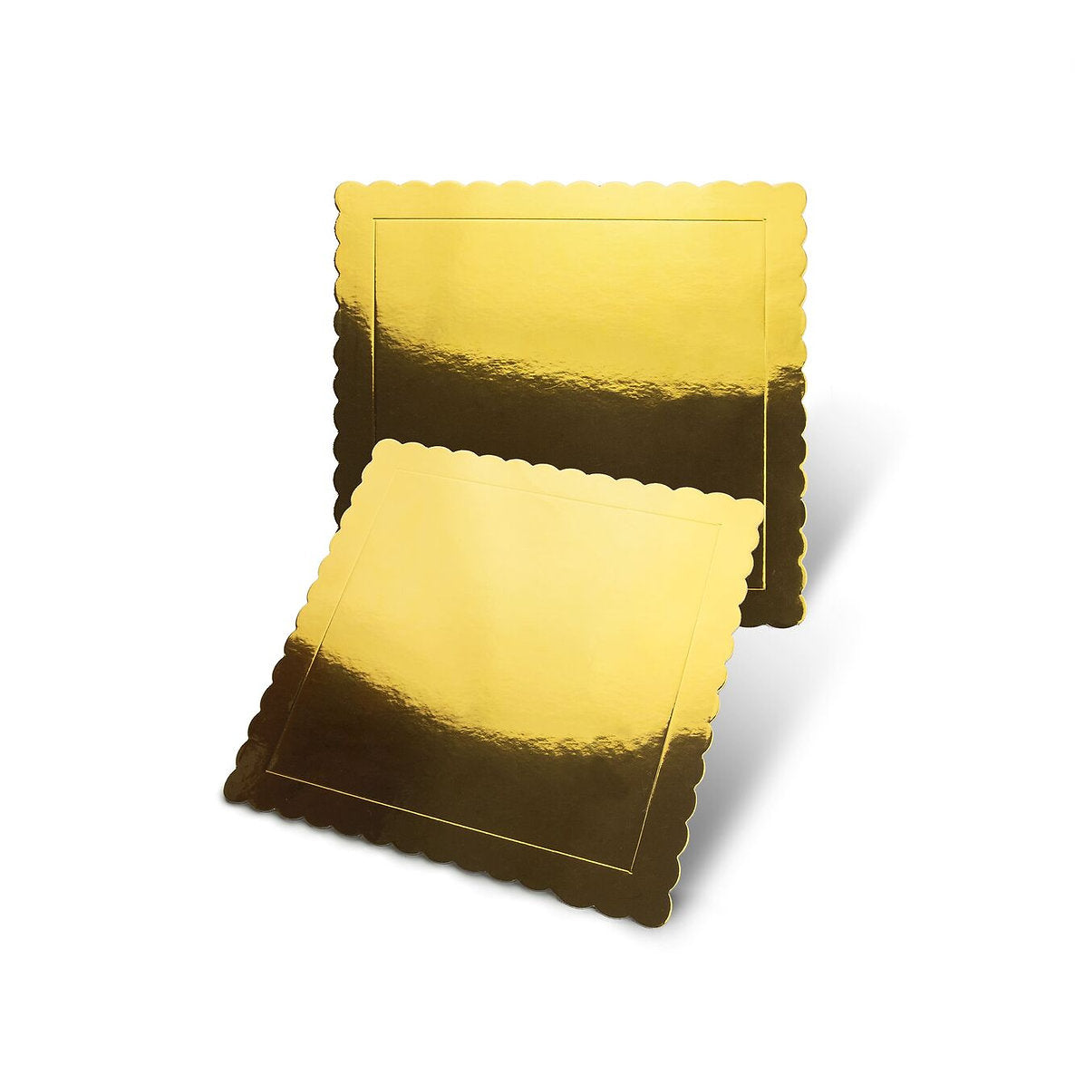 Support carré Or épaisseur  3 mm - taille aux choix