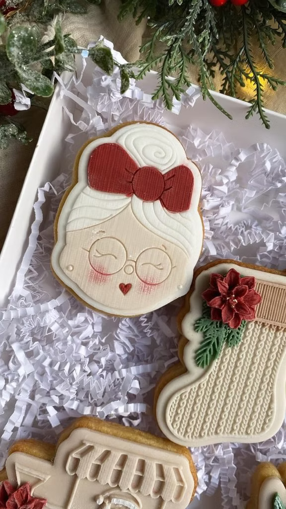 Tampon grandmother + emporte piece