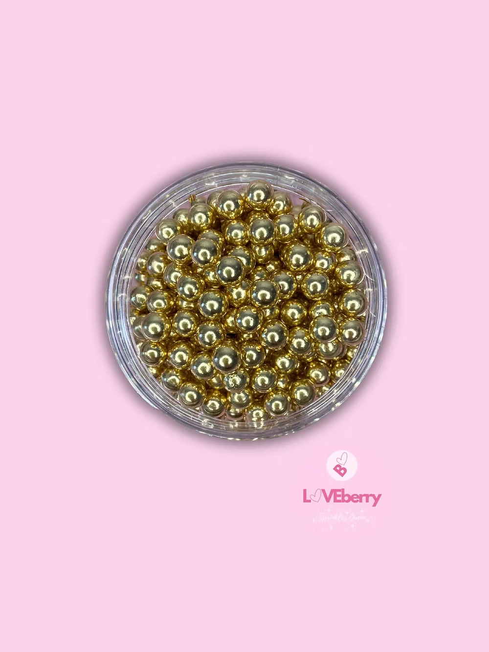 Sprinkles gold 7 mm - loveberry ♥