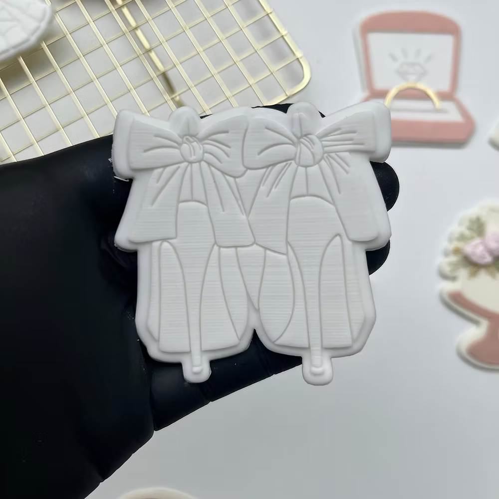 Tampon + emporte piece Bride's Highheels - LM