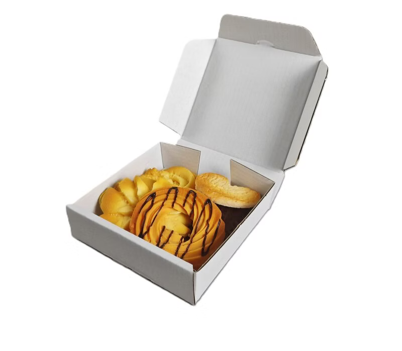 Boite pizza cookies - 16 x 16 x 4 cm