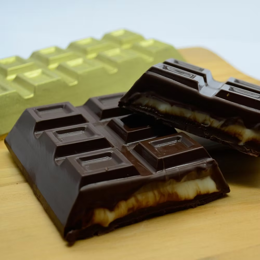 BWB Moule à Chocolat en 3 parties - Tablette de Chocolat