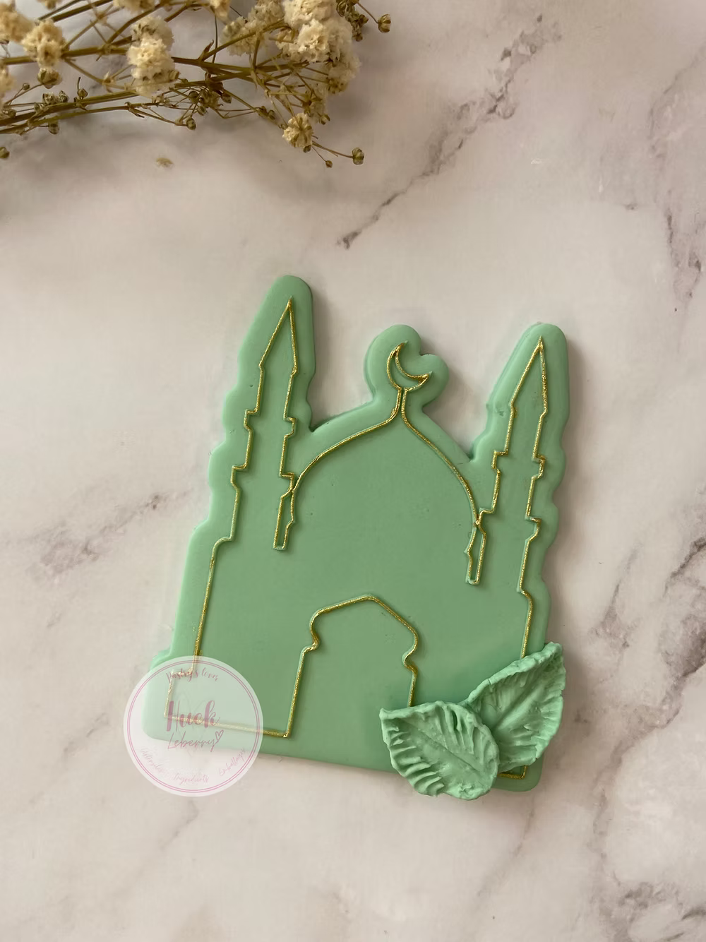 Tampon  mosquée + emporte piece