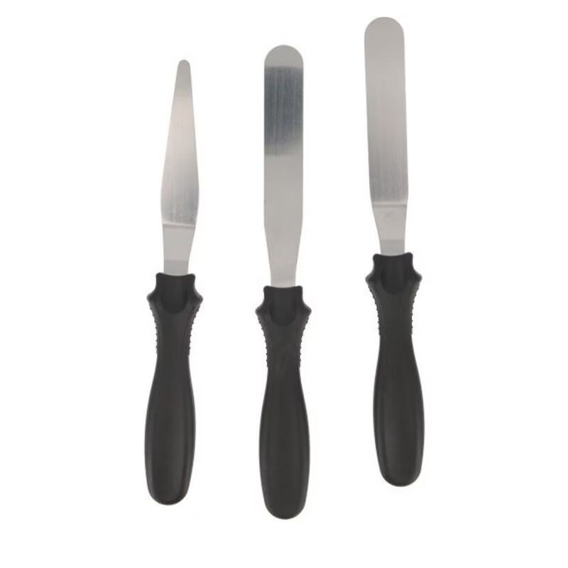 3 spatules de précision assorties