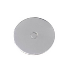 Set 10 Cake Board Rond Perforé Argent LOYAL - taille au choix