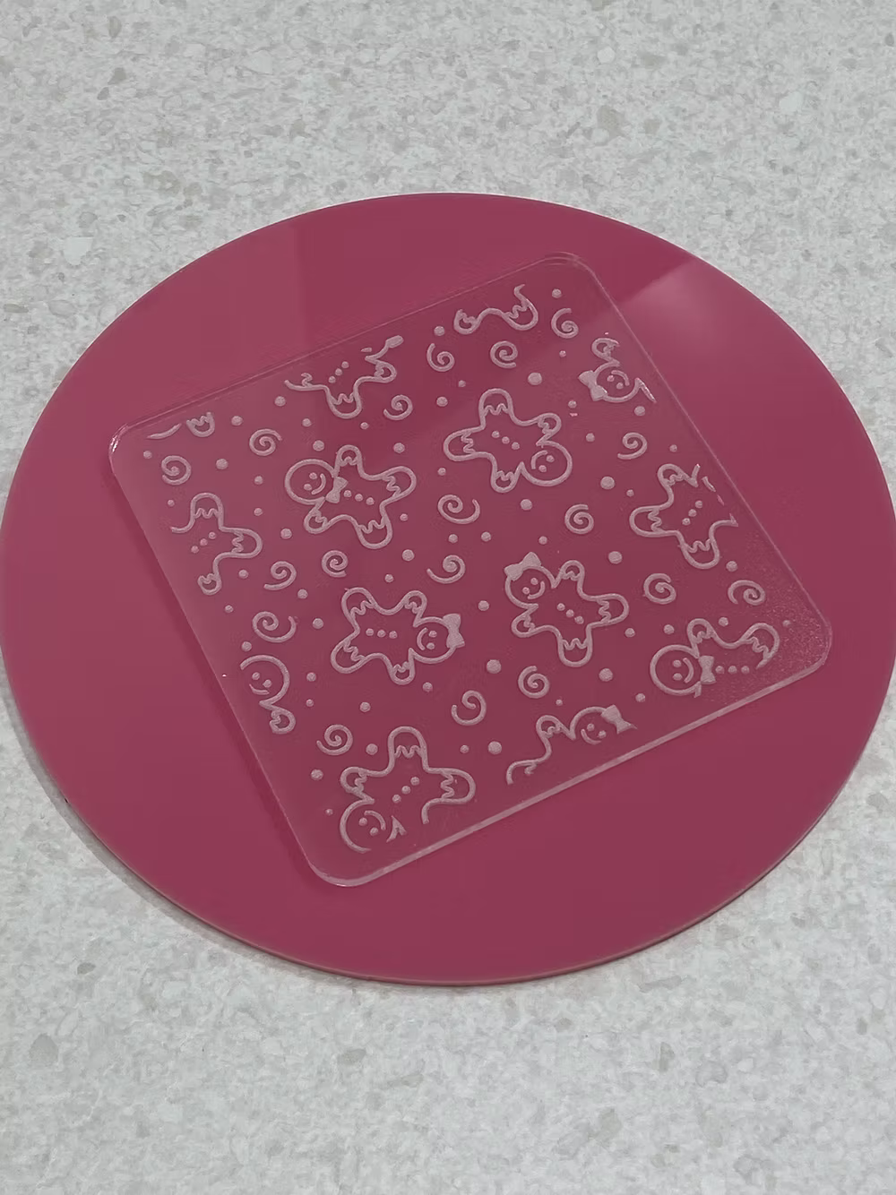 Tampon pattern Gingerbread