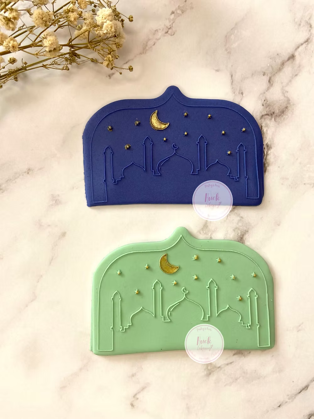 Tampon mosquée nocturne + emporte piece