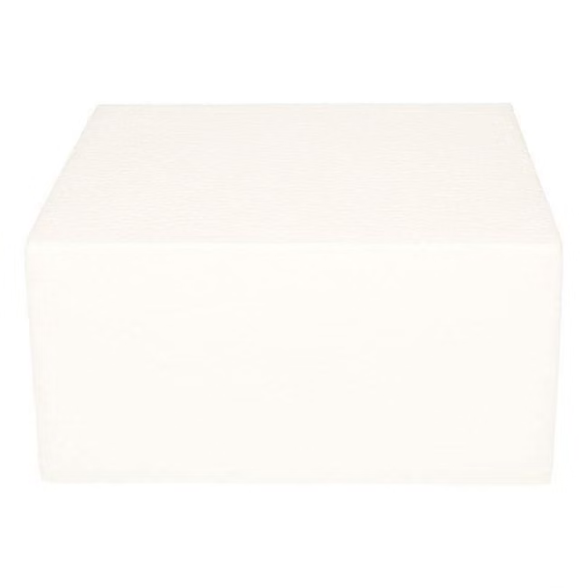 Dummy polystyrène carré 7.5 cm de hauteur  - diamètre aux choix