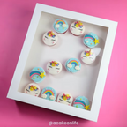 Boite à 12 cupcakes Chiffres au choix - Simply making