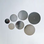 Set 10 Cake Board Rond Perforé Argent LOYAL - taille au choix