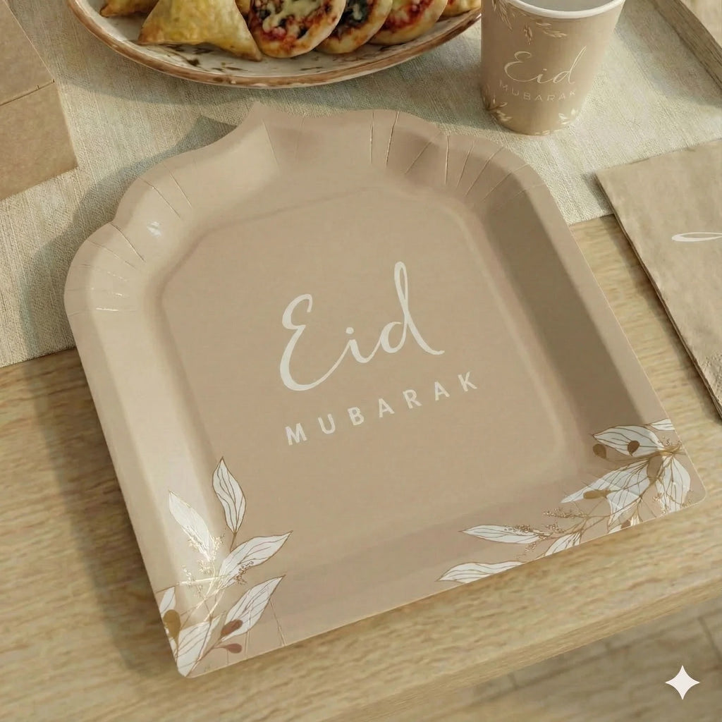 Pack Eid Mubarak beige & sable
