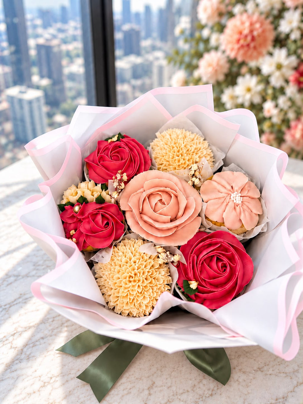 Atelier cupcakes floraux Evry-courcouronnes 91