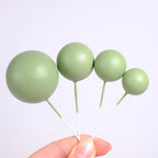 20 boules de décoration - Sage
