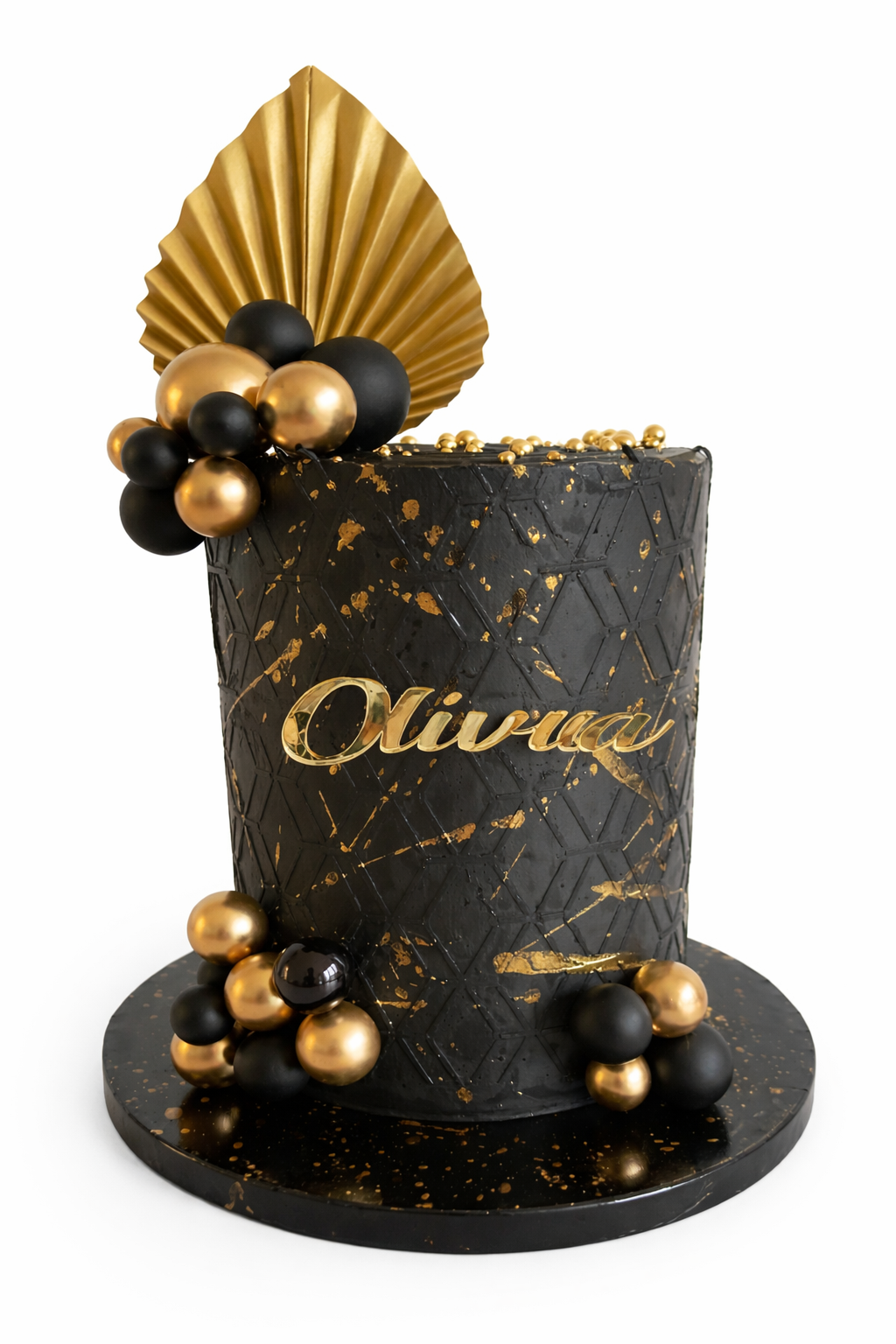 Face topper acrylique  prénom ou mot - 1 ligne (Délai de fabrication actuel 2 jours)