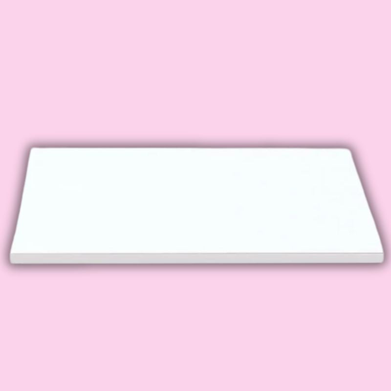 Cake Drum rectangle blanc 60 x 40 cm - épaisseur 12 mm