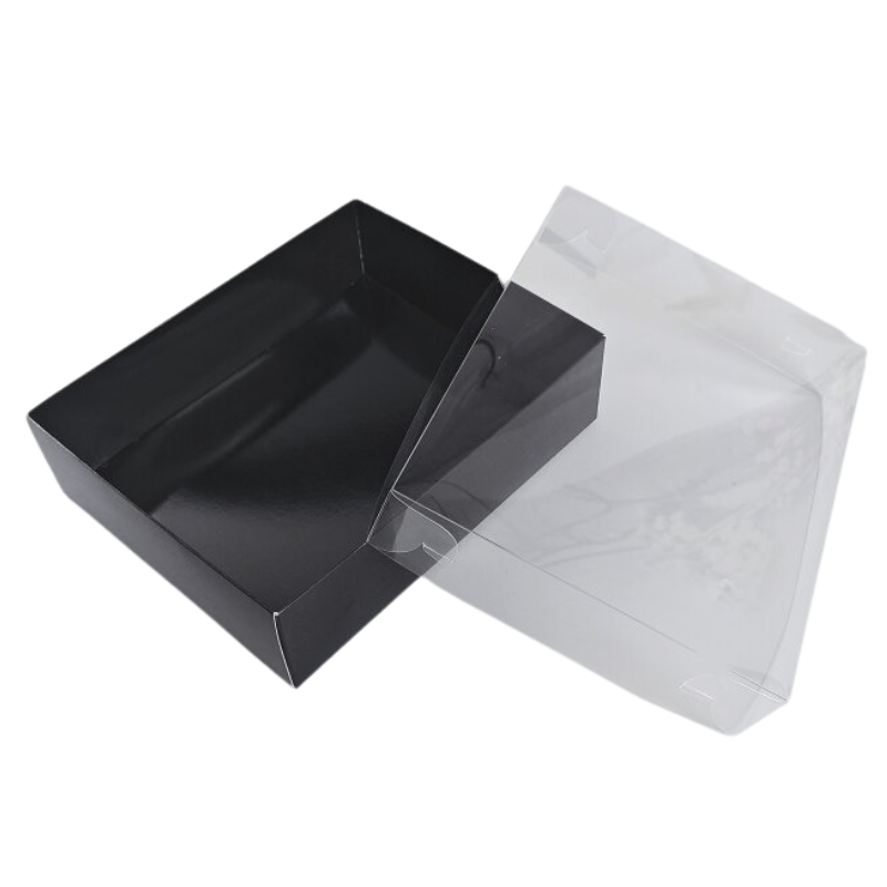 5 boîte noire à biscuits - 25 x 20 x 7 cm