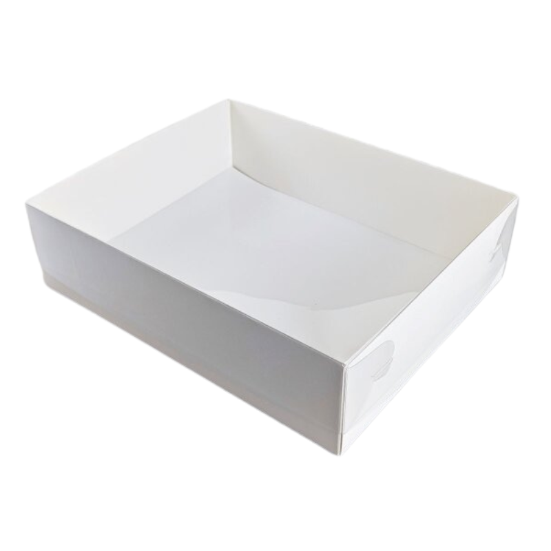 5 boîte blanche à biscuits - 25 x 20 x 7 cm