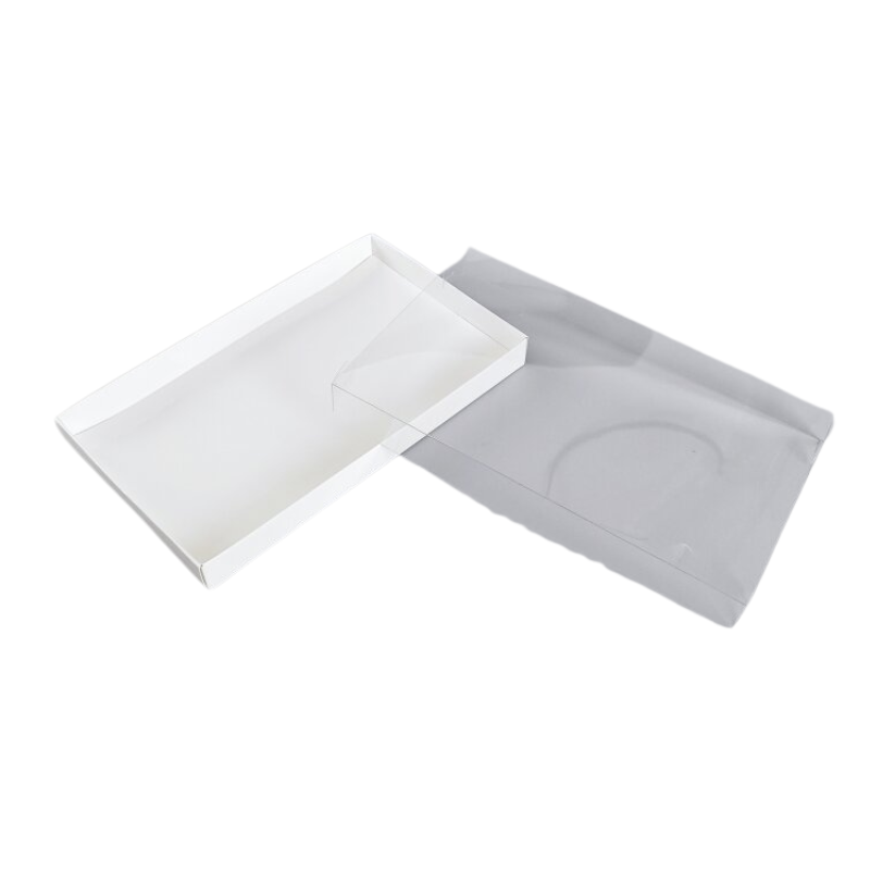 5 boîte blanche à biscuits - 25 x 15 x 2,5 cm