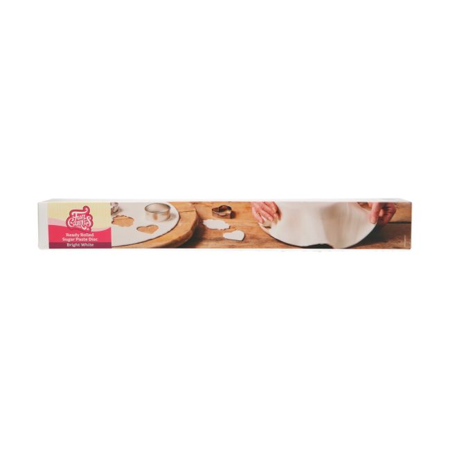 FunCakes – Pâte à Sucre Étalée 430 g (disque prêt à poser)