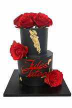 Face topper acrylique - 2 lignes (Délai de fabrication actuel 2 jours)