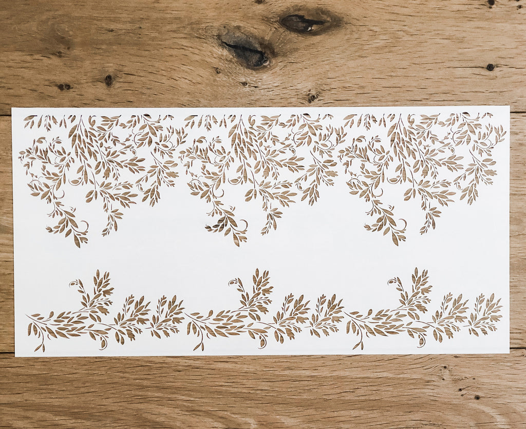 Pochoir Cascade roial  - Angela Morrison