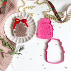 Tampon & cutters à biscuits 3D Sac de biscuits - Lissie Lou