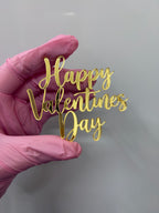 Face topper Bento Happy Valentine Day - plusieurs couleurs