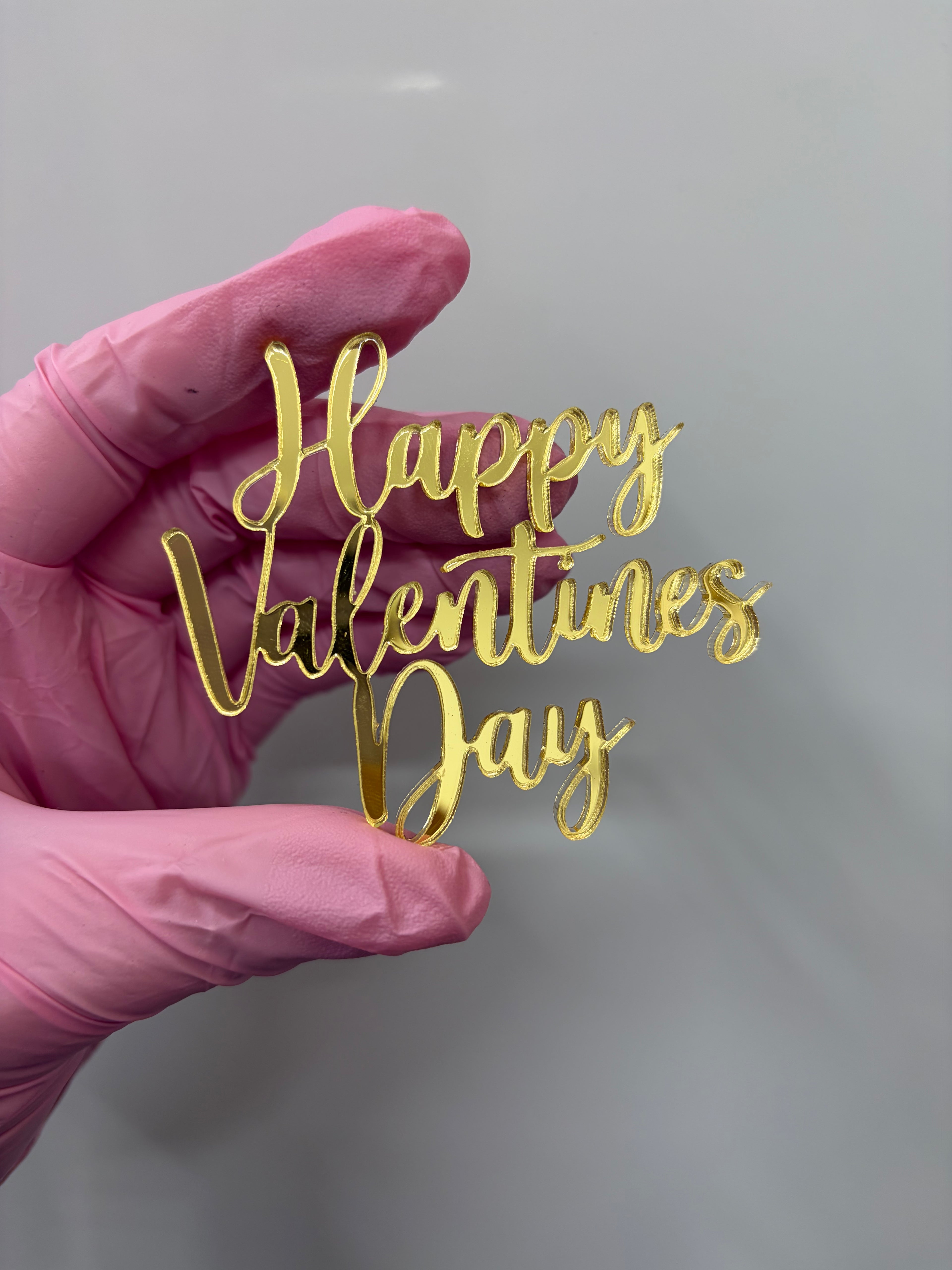 Face topper Bento Happy Valentine Day - plusieurs couleurs