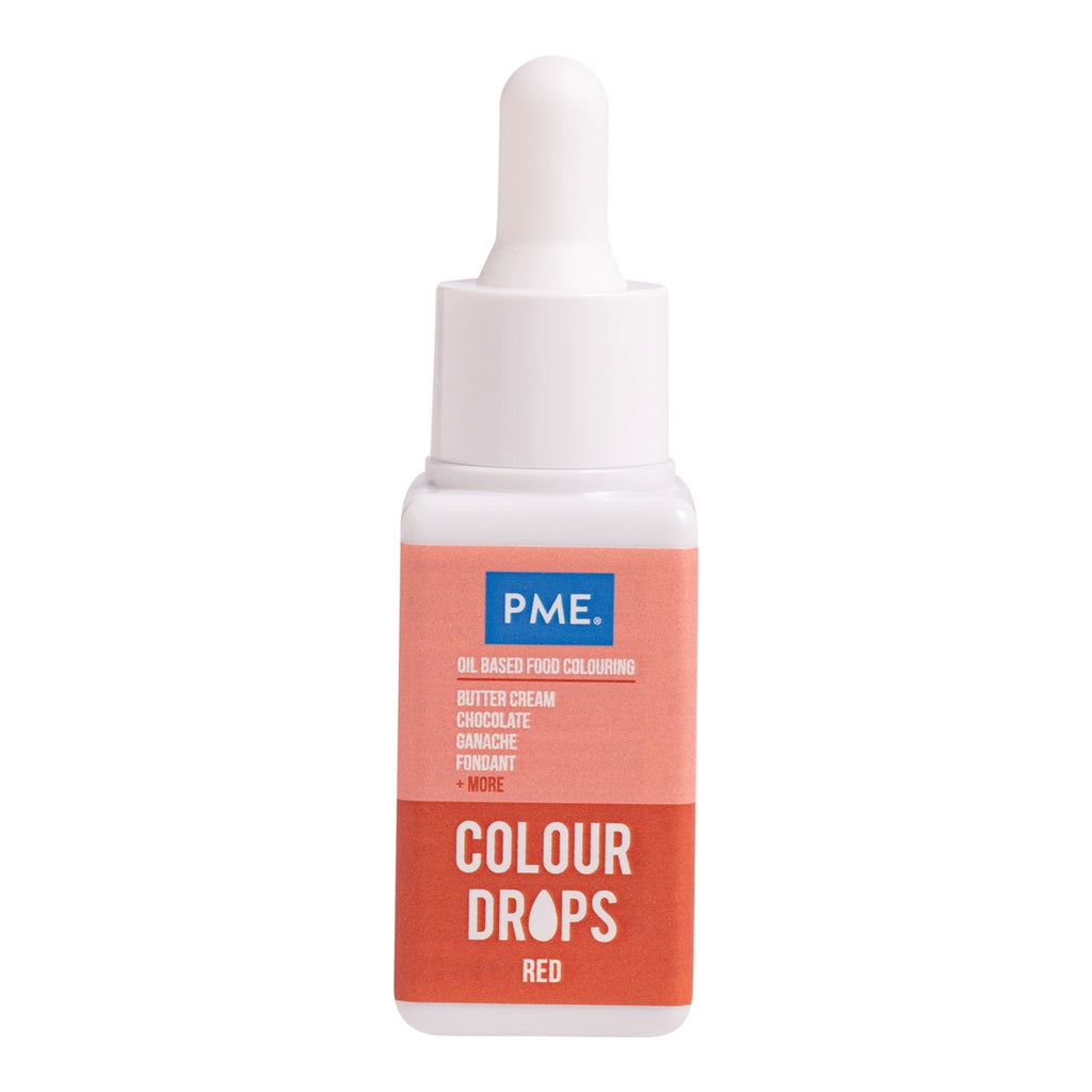 Colour drops colorant Liposoluble Rouge 20ml - PME