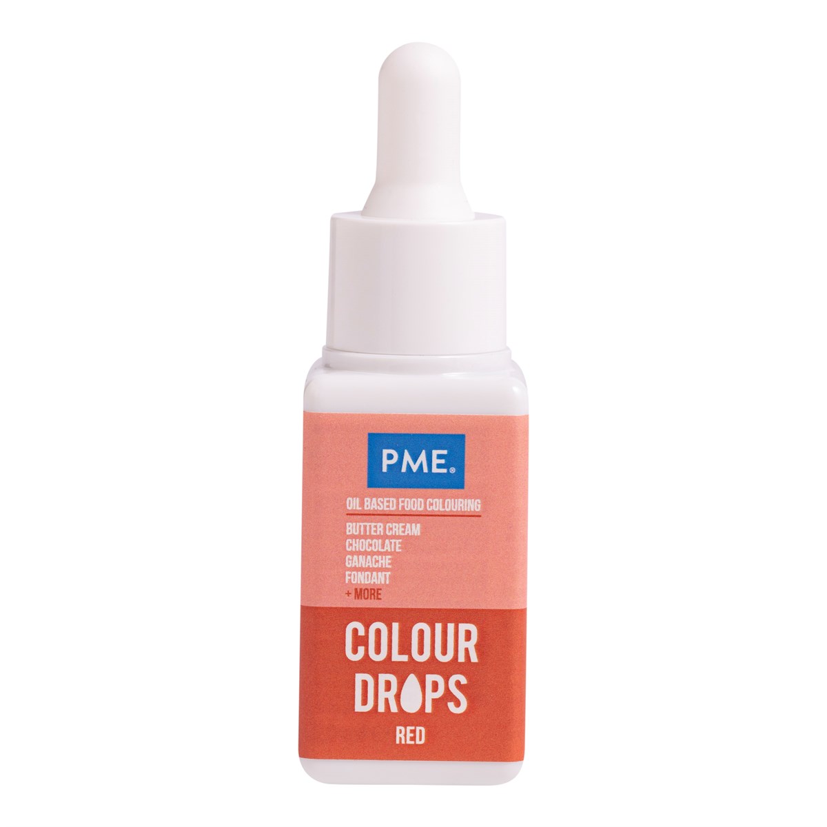Colour drops colorant Liposoluble Rouge 20ml - PME