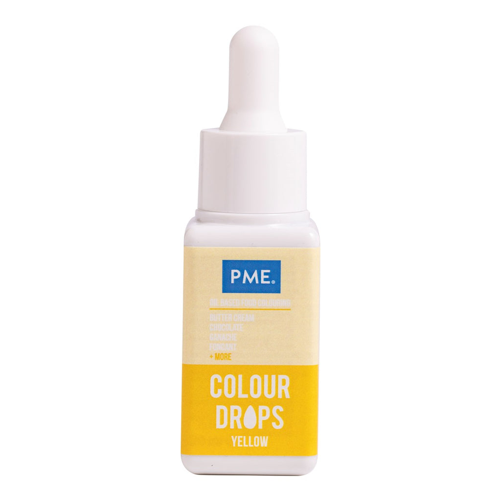 Colour drops colorant Liposoluble Jaune 20ml - PME