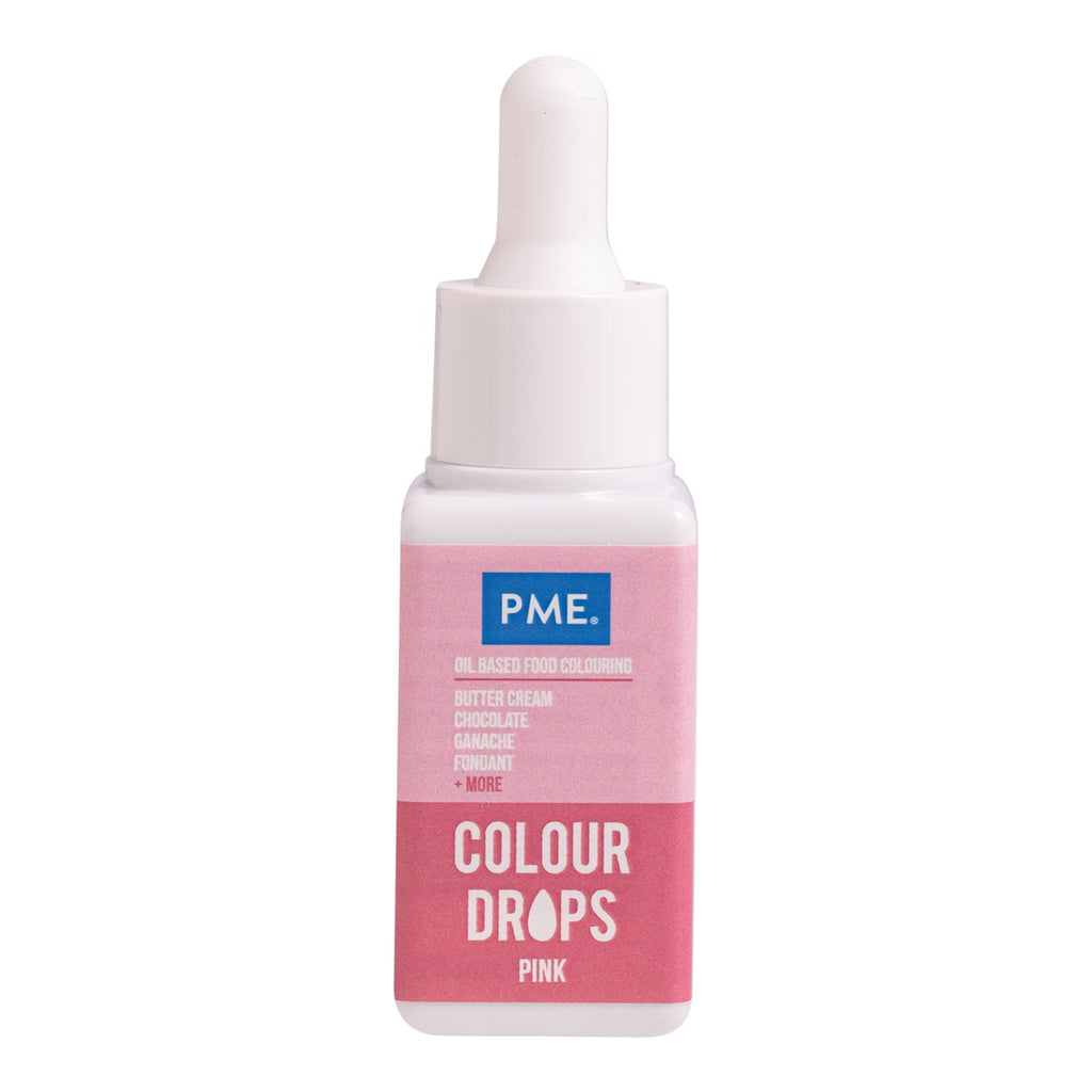 Colour drops colorant Liposoluble Rose 20ml - PME