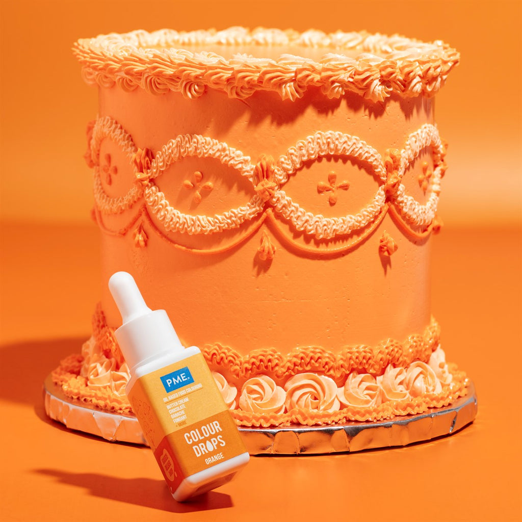 Colour drops colorant Liposoluble Orange 20ml - PME