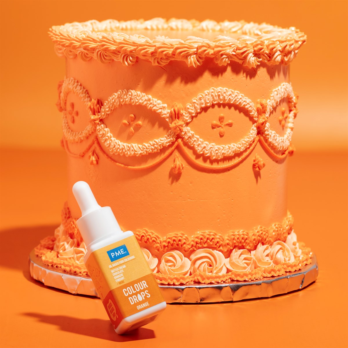 Colour drops colorant Liposoluble Orange 20ml - PME