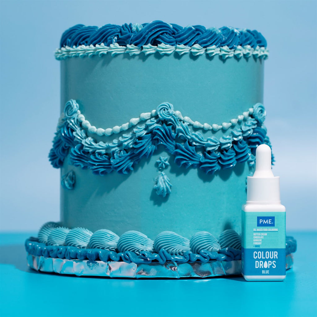 Colour drops colorant Liposoluble Bleu 20ml - PME