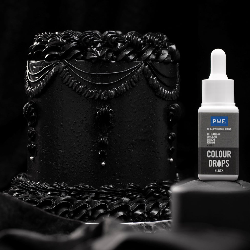 Colour drops colorant Liposoluble Noir 20ml - PME