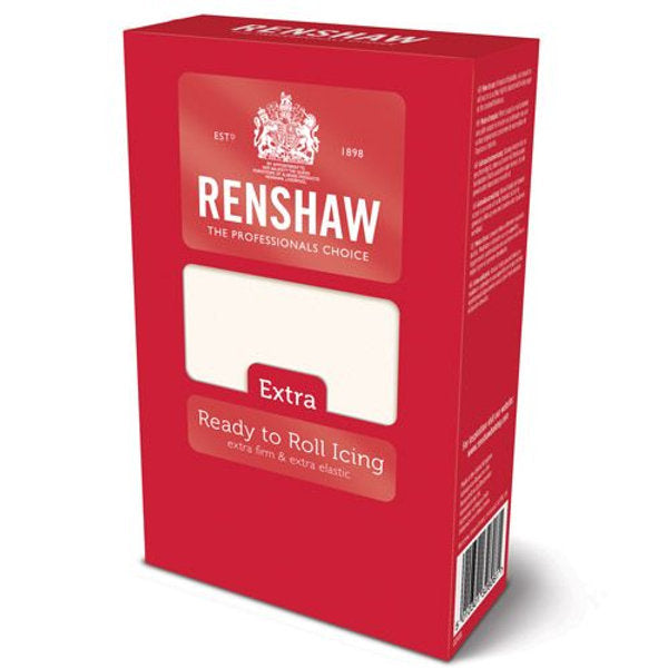 Renshaw Pâte à Sucre à Rouler Extra blanche 1kg