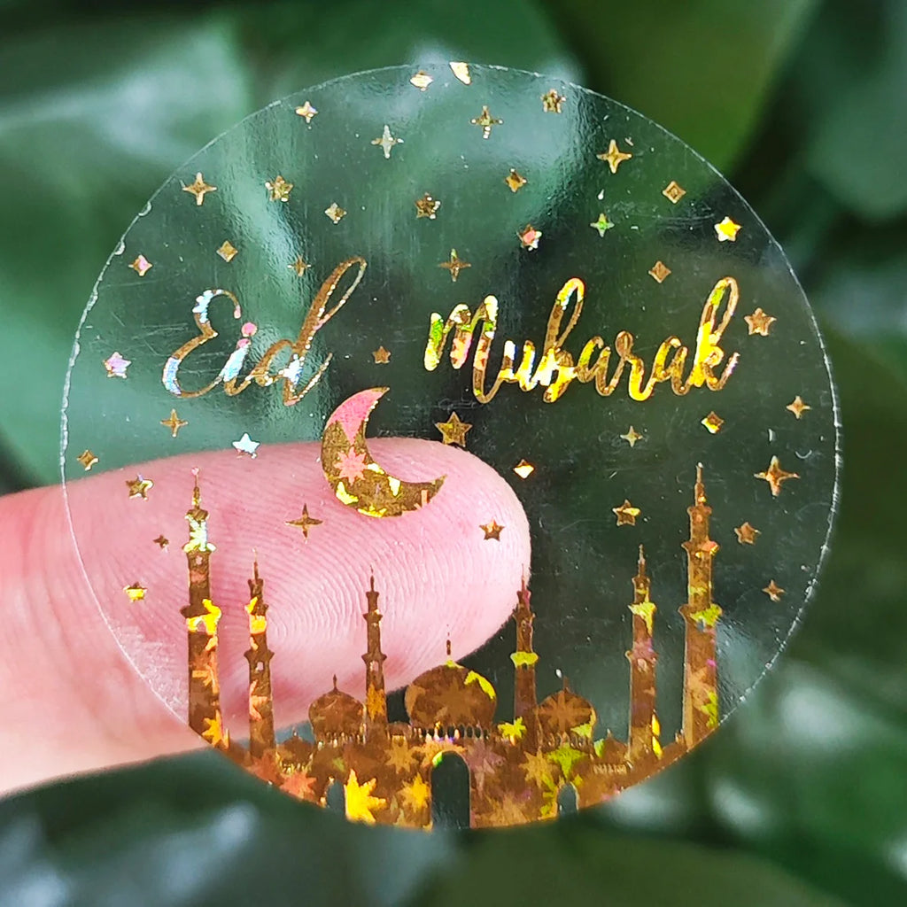 10 Stickers Eid Mubarak