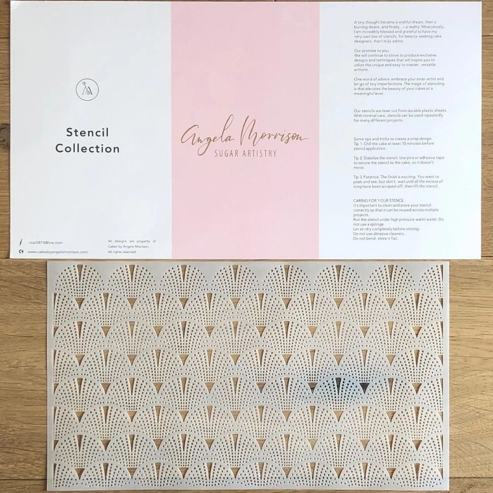 Pochoir Pebble - Angela Morrison