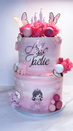 Face topper acrylique - 2 lignes (Délai de fabrication actuel 2 jours)