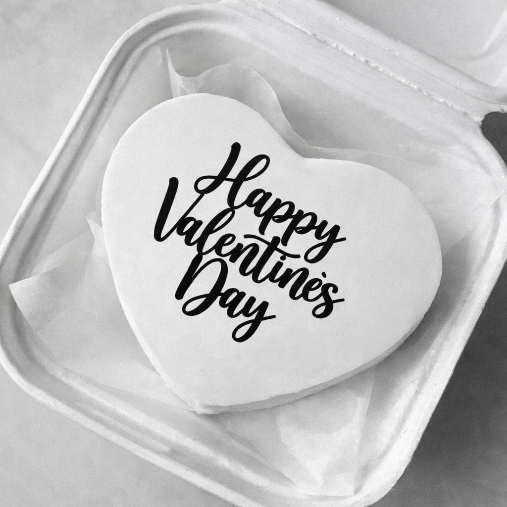 Face topper Bento Happy Valentine Day - plusieurs couleurs