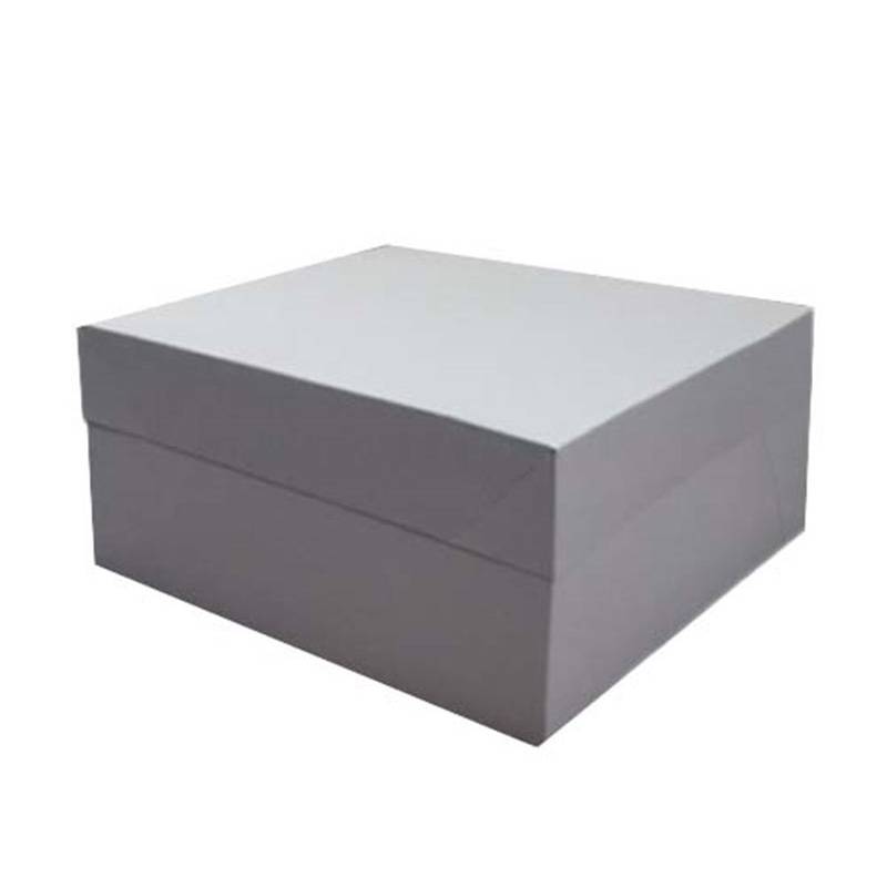 Boîtes à gâteaux rectangulaire blanche 30x25 cm