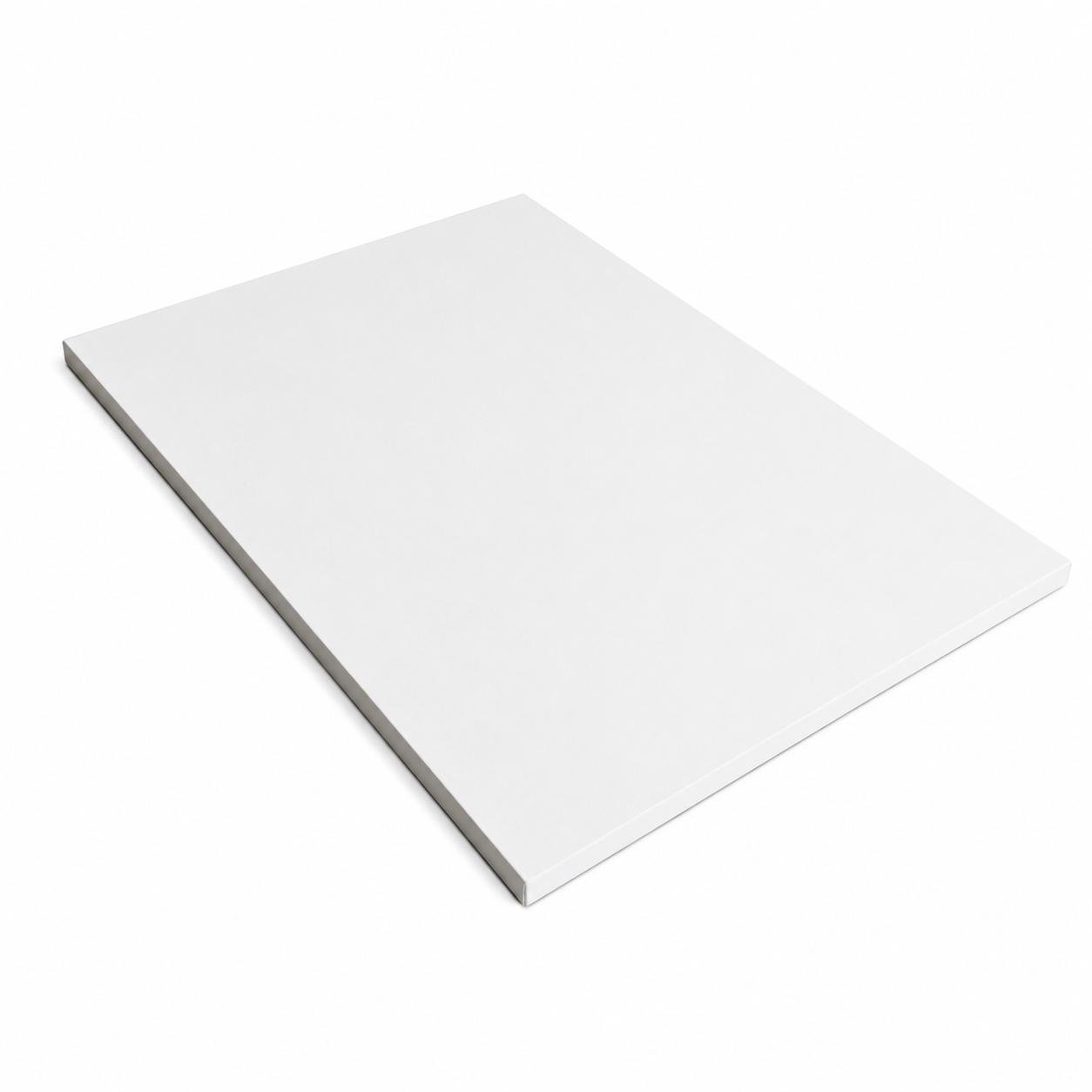 Cake Drum 51 x 36 cm RECTANGLE 12 mm - Blanc