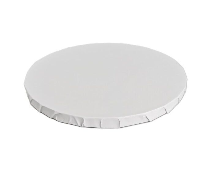 Lot de 10 Cake drum Blanc 30,5 cm - finition mate